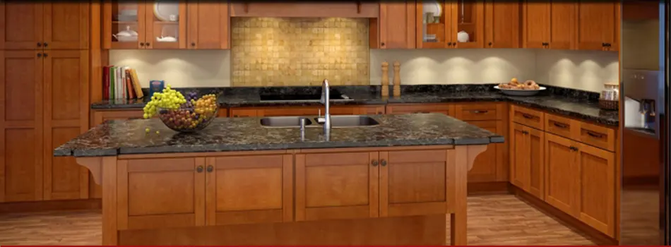 High contrast kitchen